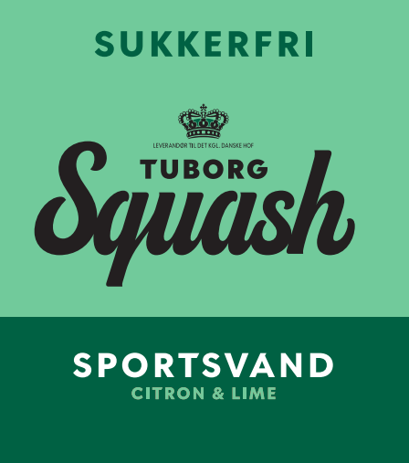 Lancermærke Tuborg Squash Sportsvand