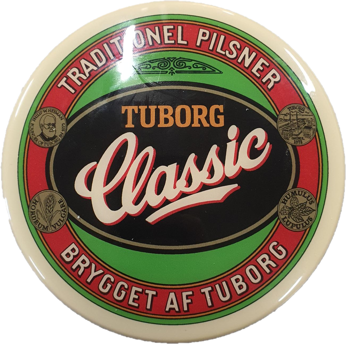 Badgeholder Tuborg Classic Branding Flex