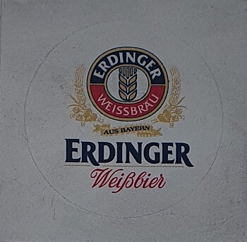 Label Erdinger Weissbier