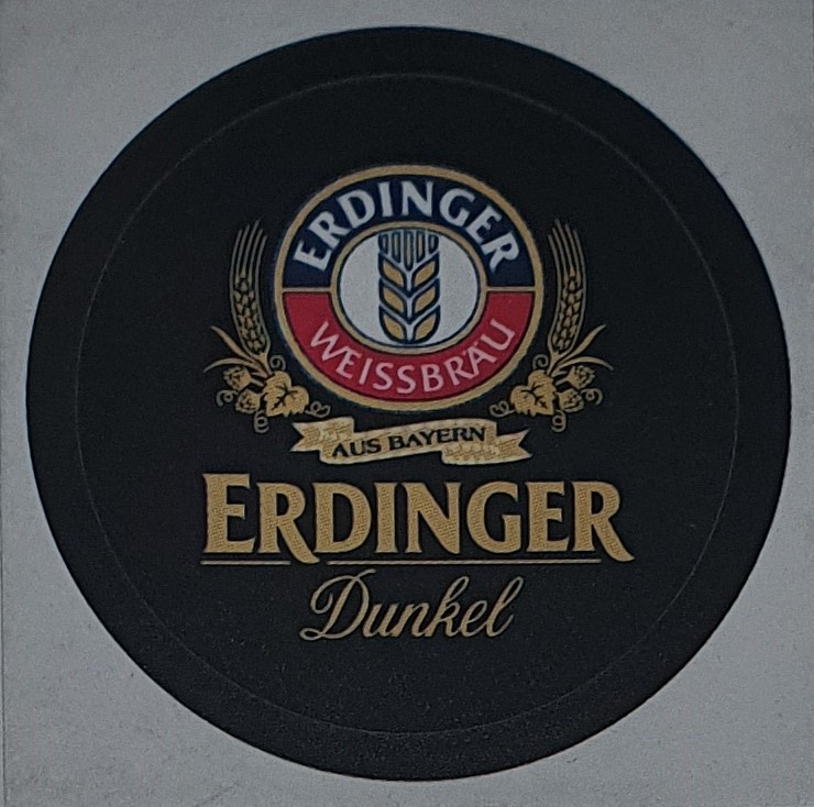 Label Erdinger Dunkel