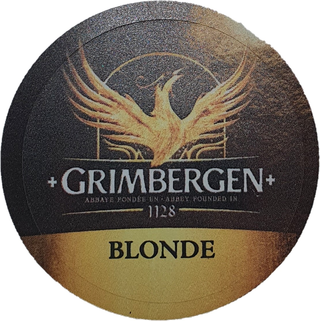 Label Grimbergen Blonde