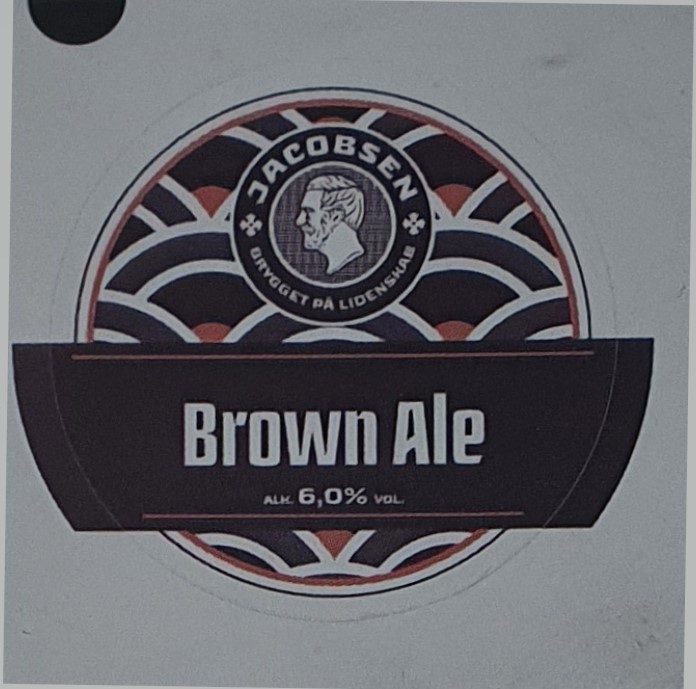 Label Jacobsen Brown Ale