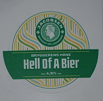 Label Jacobsen Hell of a Bier 