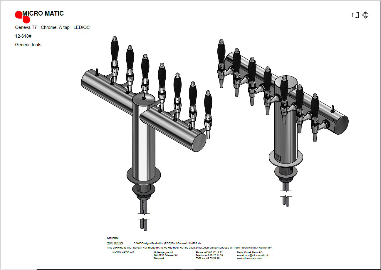Font -Geneva T7, chrome, LED/QC - 4
