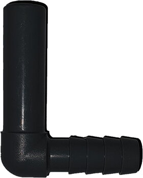 JG -L- 3/8 - 5/16 Tube to Hose Elbow
