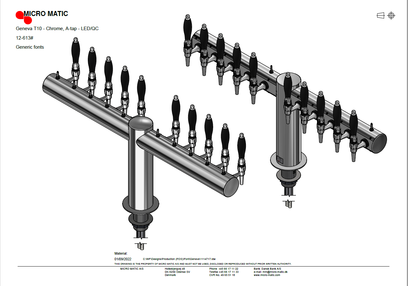 Font -Geneva T10, chrome, LED/QC - 4