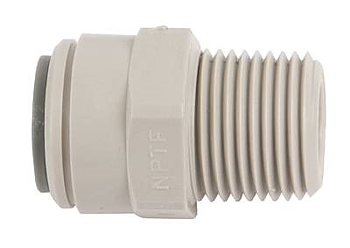 JG -straight adaptor 3/8 x 3/8