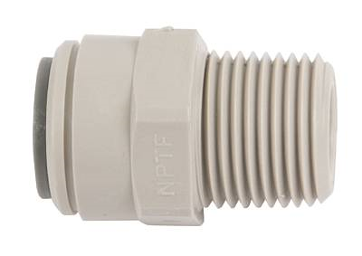JG -straight adaptor 1/2 - 3/8