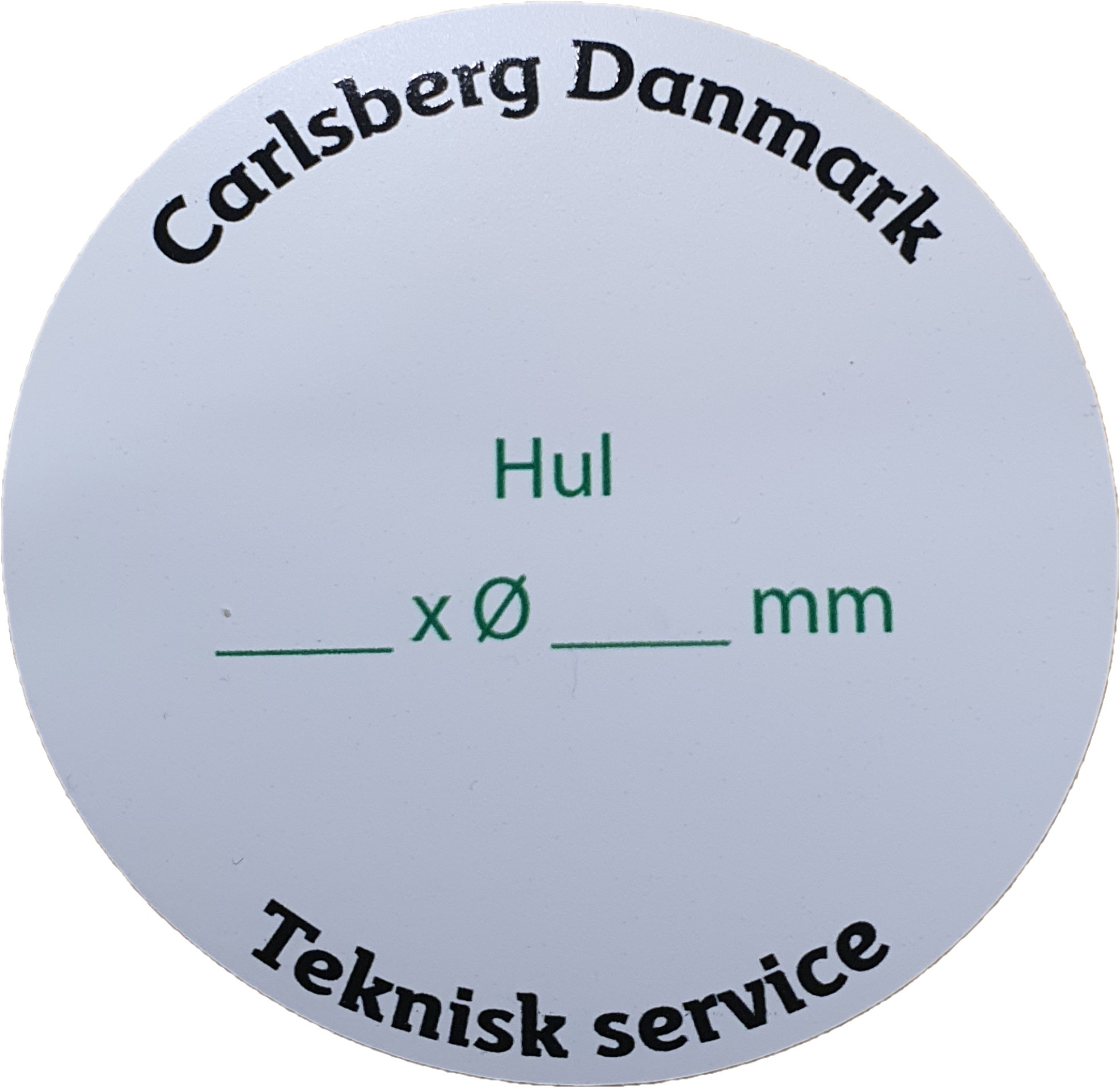 Mærkat Borehuller Kunde