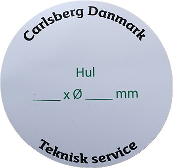 Mærkat Borehuller Kunde