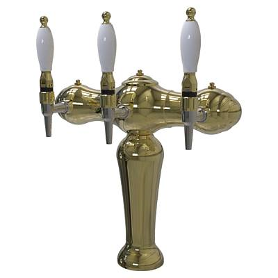 Katrine 3 Tap Brass