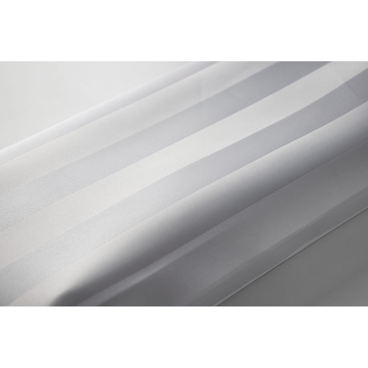 Satin Stripe 180x180cm (white)