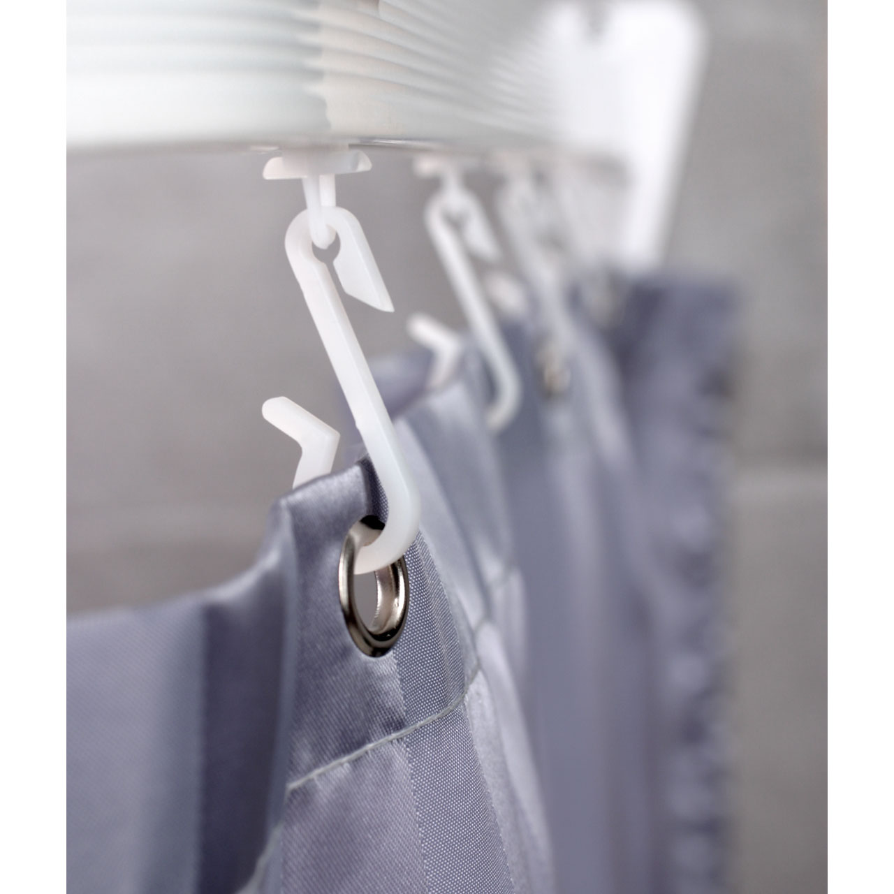 Curtain Track Gliders white - 2