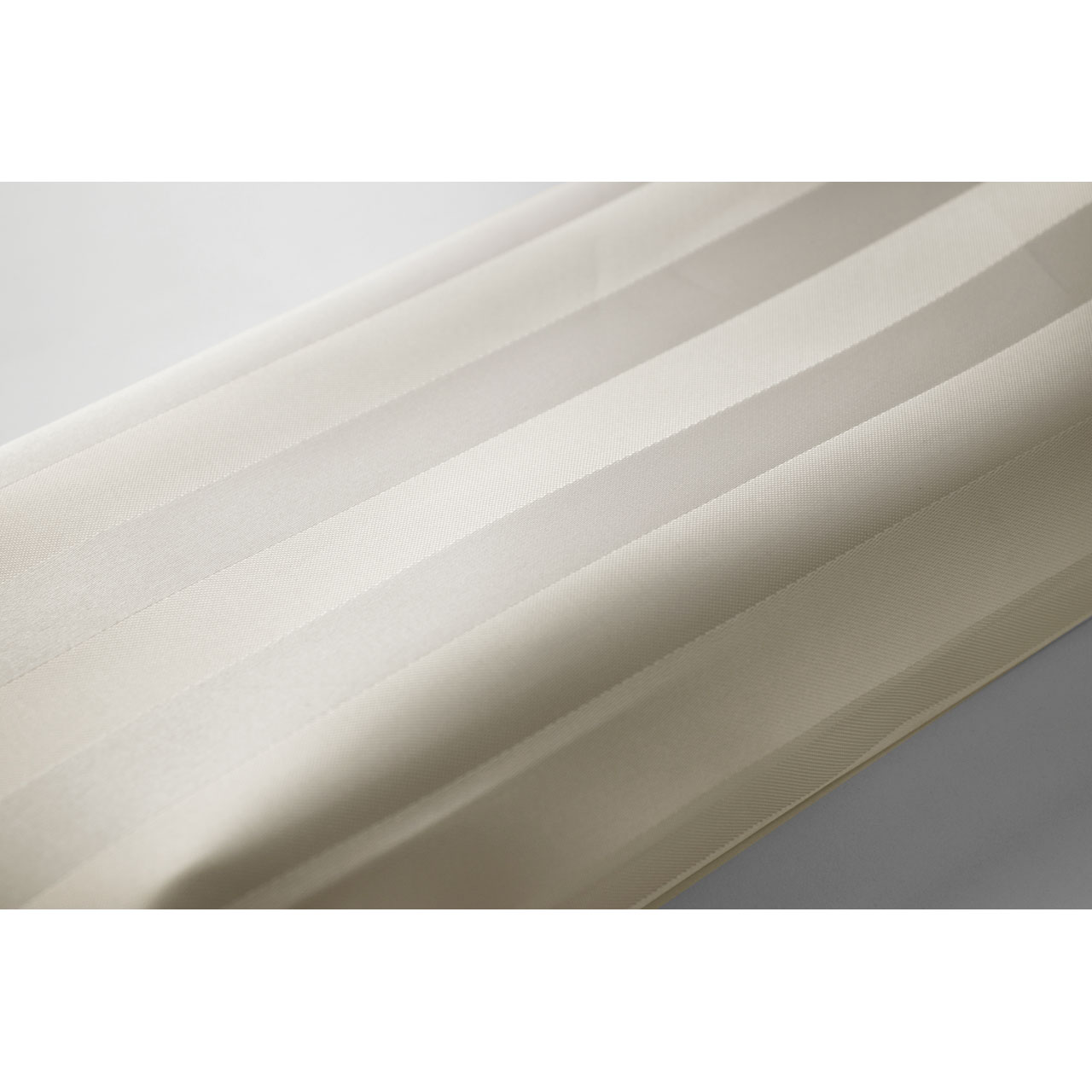 Satin Stripe 180x180cm (cream)