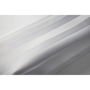 Satin Stripe 240x180cm (white)
