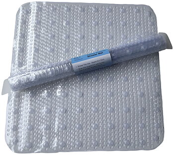 Safety Shower Mat - Clear - 53x53cm