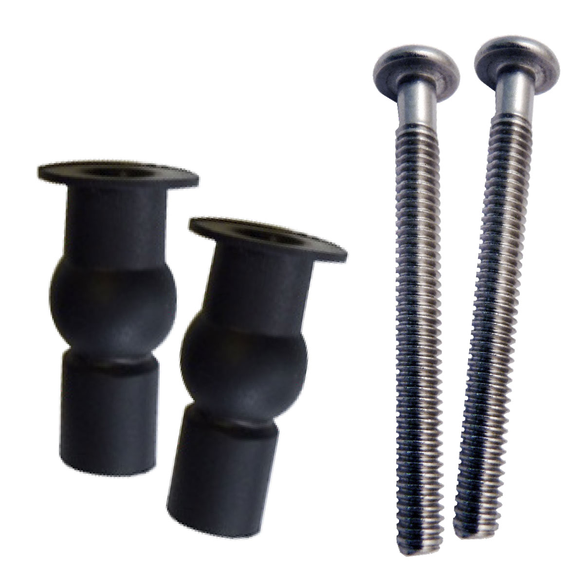 Top Fix Grommet Pack (black)