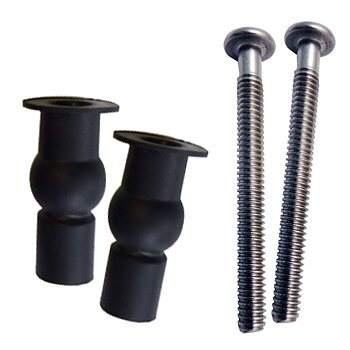 Top Fix Grommet Pack (black)