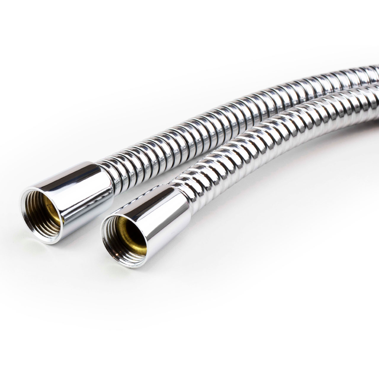 SuperLux® Antibac Shower Hose - 150cm Chrome - Consumer Packed