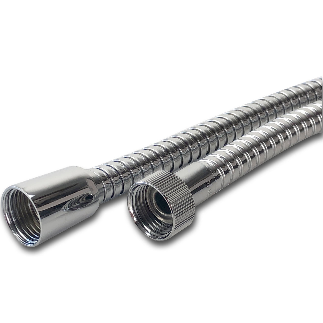 Super8 Shower Hose - 125cm Chrome - Loose Packed