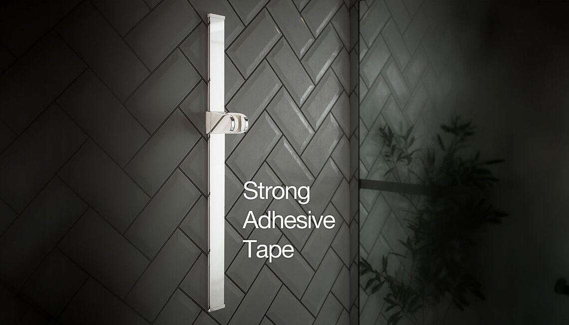Quick Shower Slide Rail