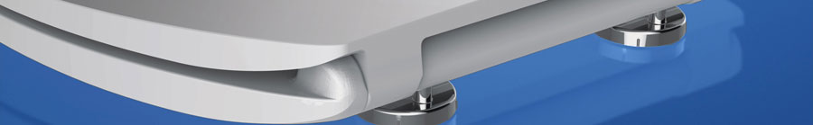 Toilet Seats With Patented Hinge System 