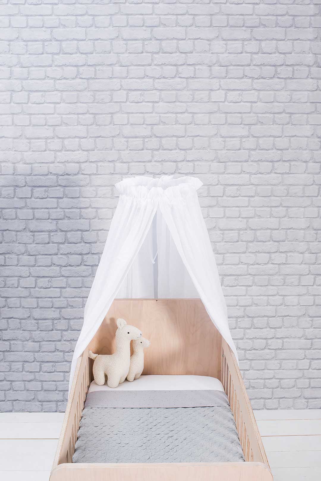 Jollein Sänghimmel vintage 155cm white - 3