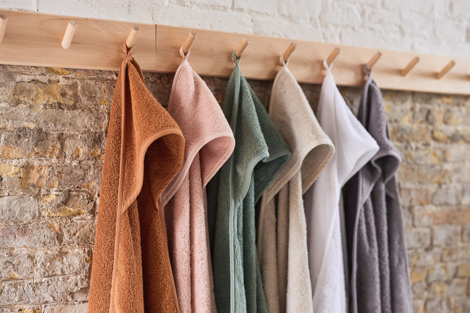 Jollein Badcape 75x75cm nougat - 5