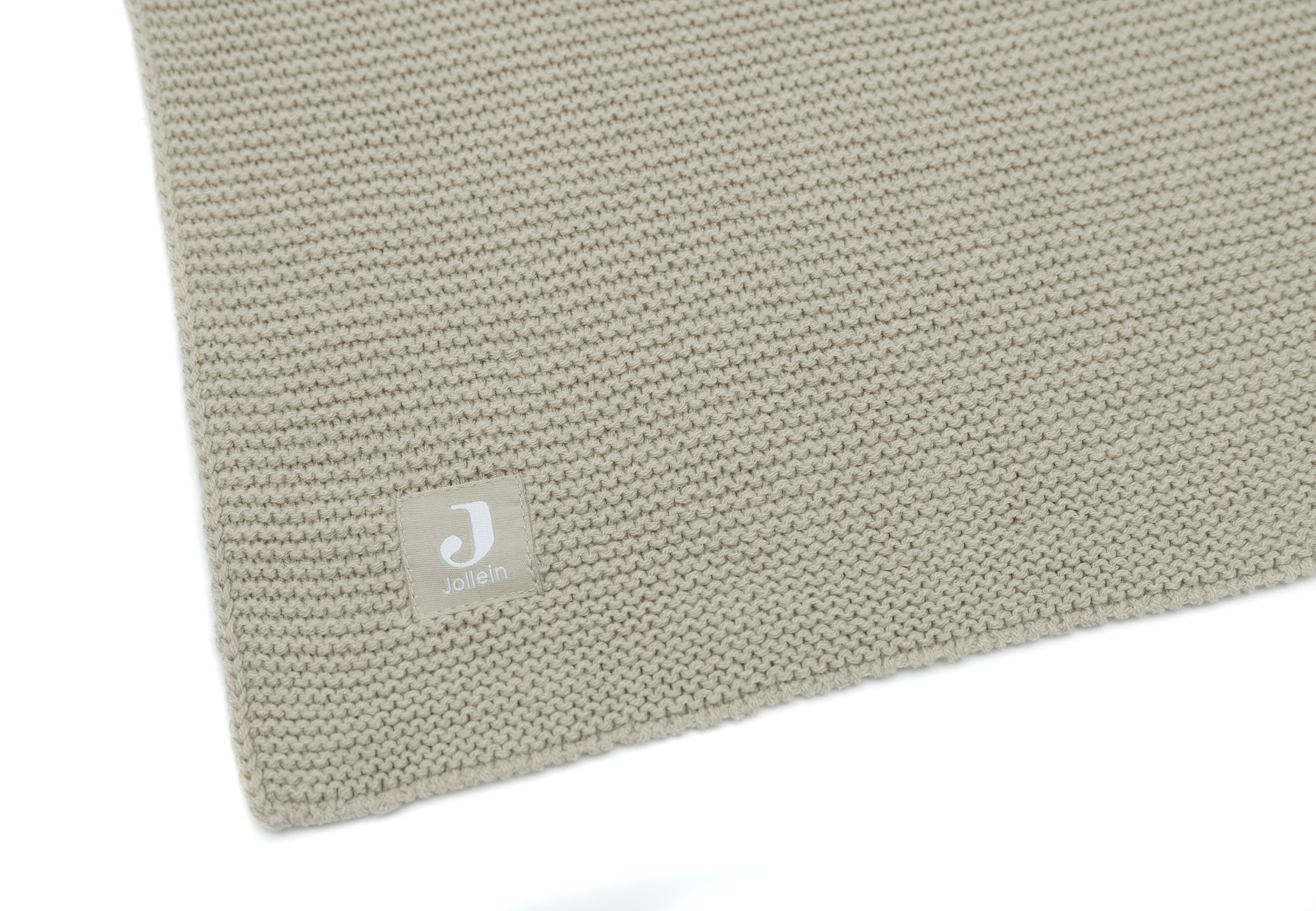 Jollein filt 75x100cm Basic Knit Olive Green - 4