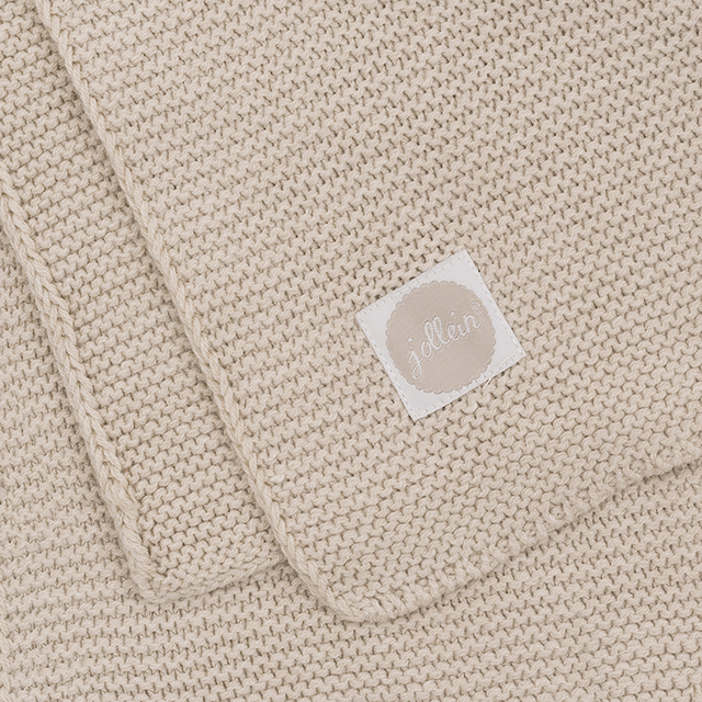 Jollein filt 75x100cm Basic knit Nougat - 2
