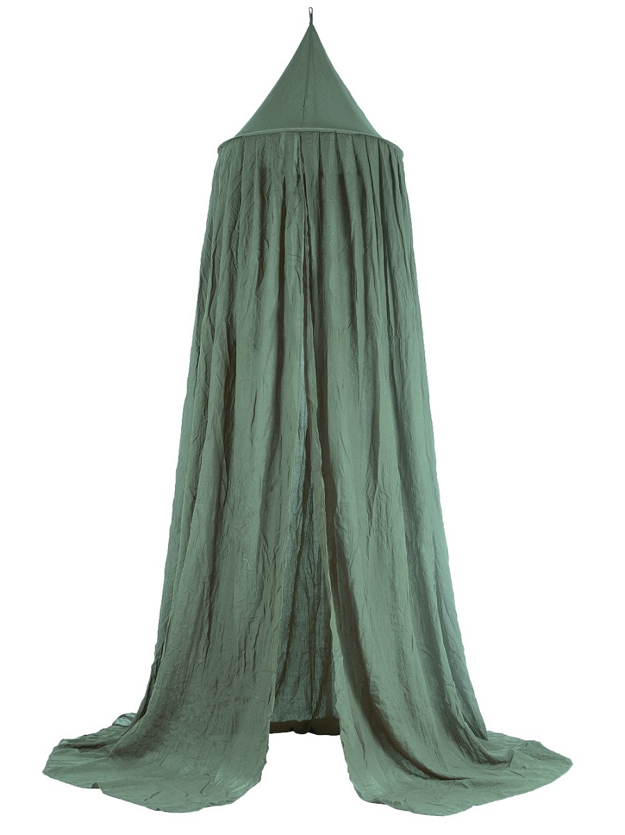 Jollein Sänghimmel vintage 245cm green