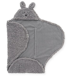 Jollein Omlottåkpåse Babyskydd 3/5p Bunny Storm grey