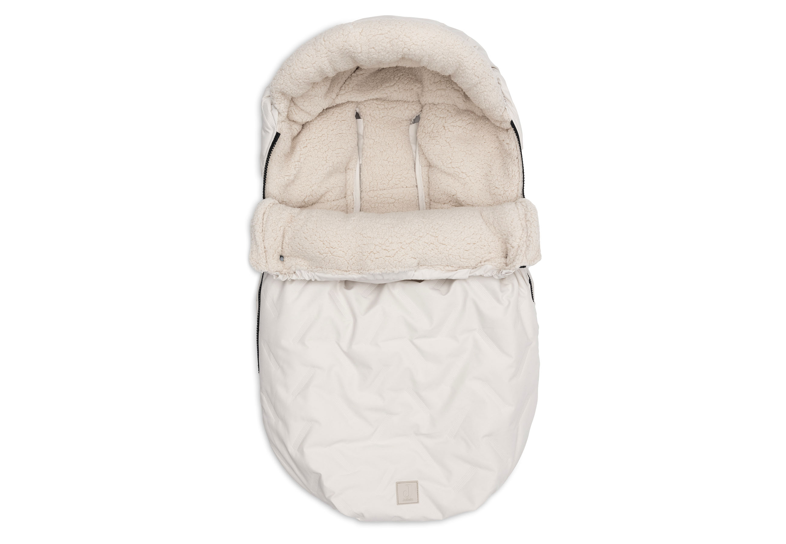 Jollein Åkpåse Babyskydd 0+ 3/5 punkts Embossed Sand - 3