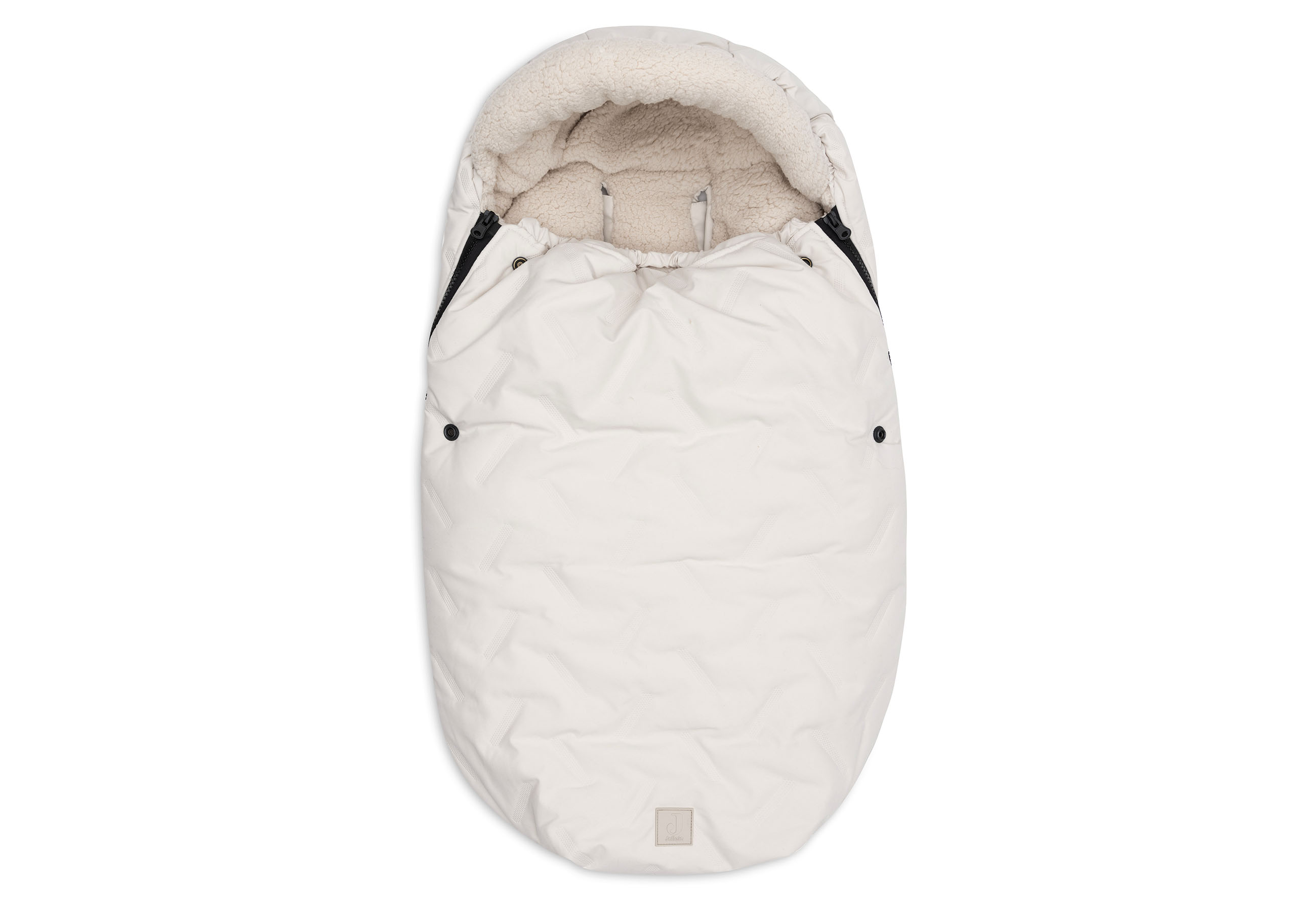 Jollein Åkpåse Babyskydd 0+ 3/5 punkts Embossed Sand - 2