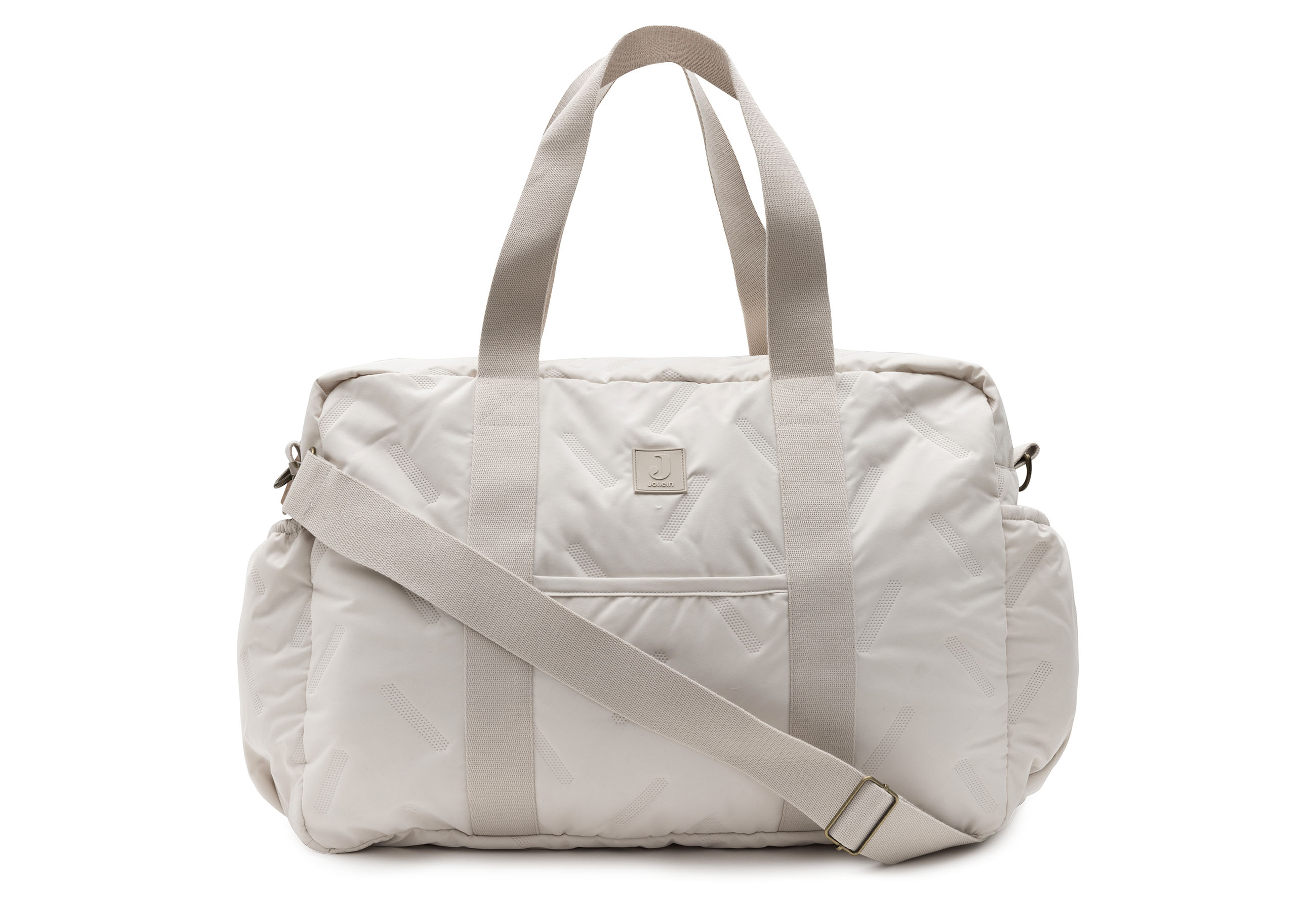 Jollein skötväska Embossed Lily Sand