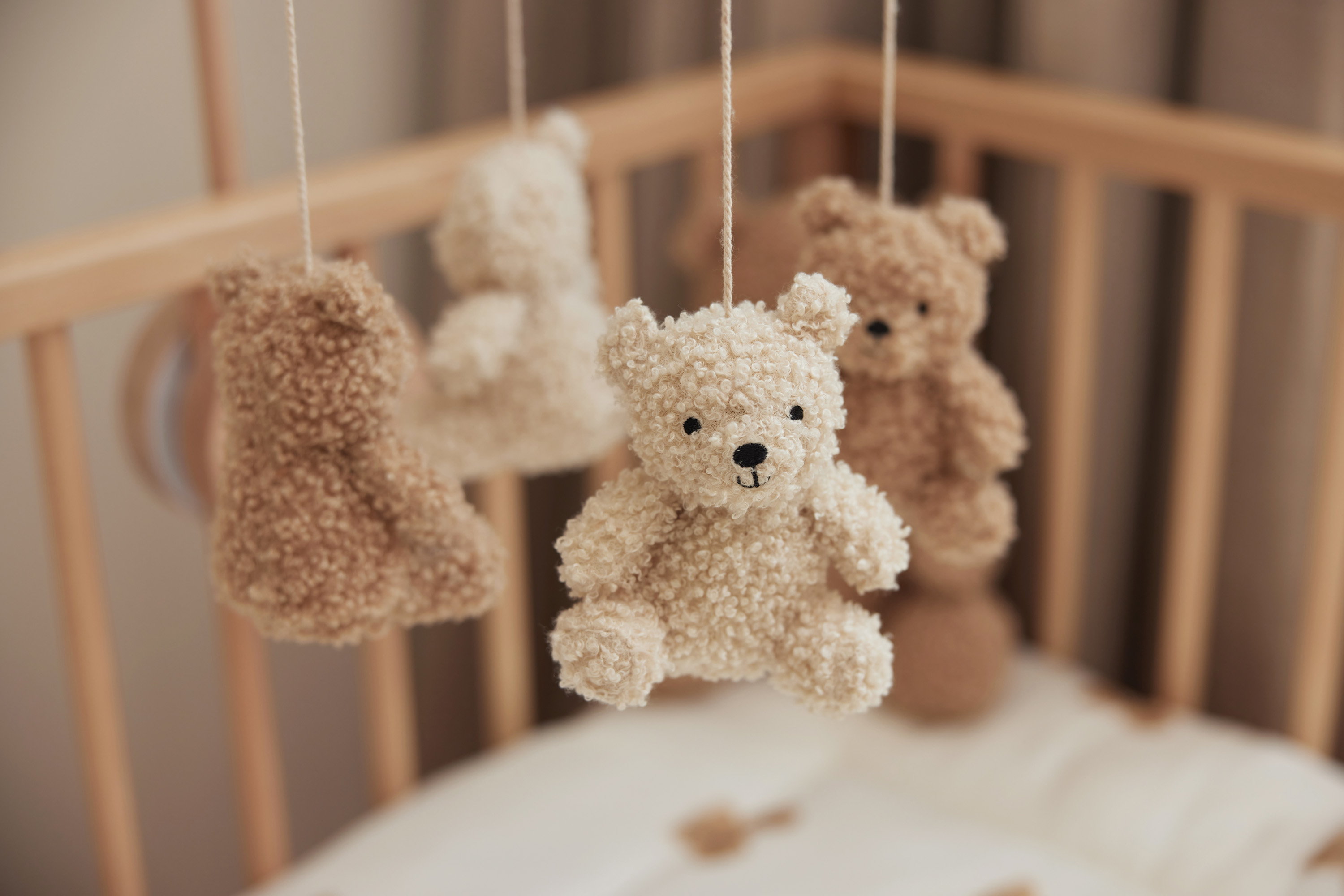 Jollein Mobil Teddy Bear Naturel/Biscuit  - 5