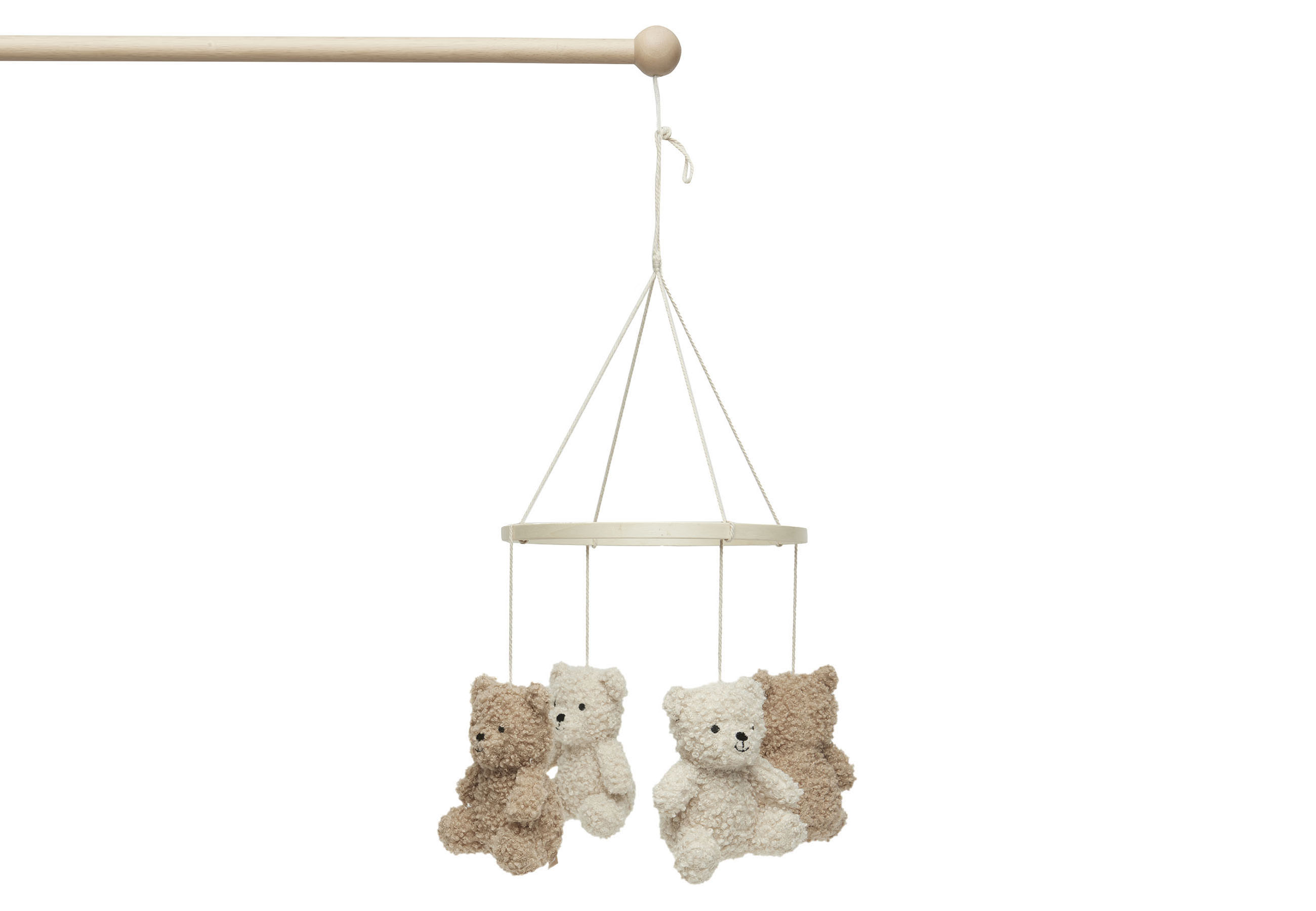 Jollein Mobil Teddy Bear Naturel/Biscuit  - 2