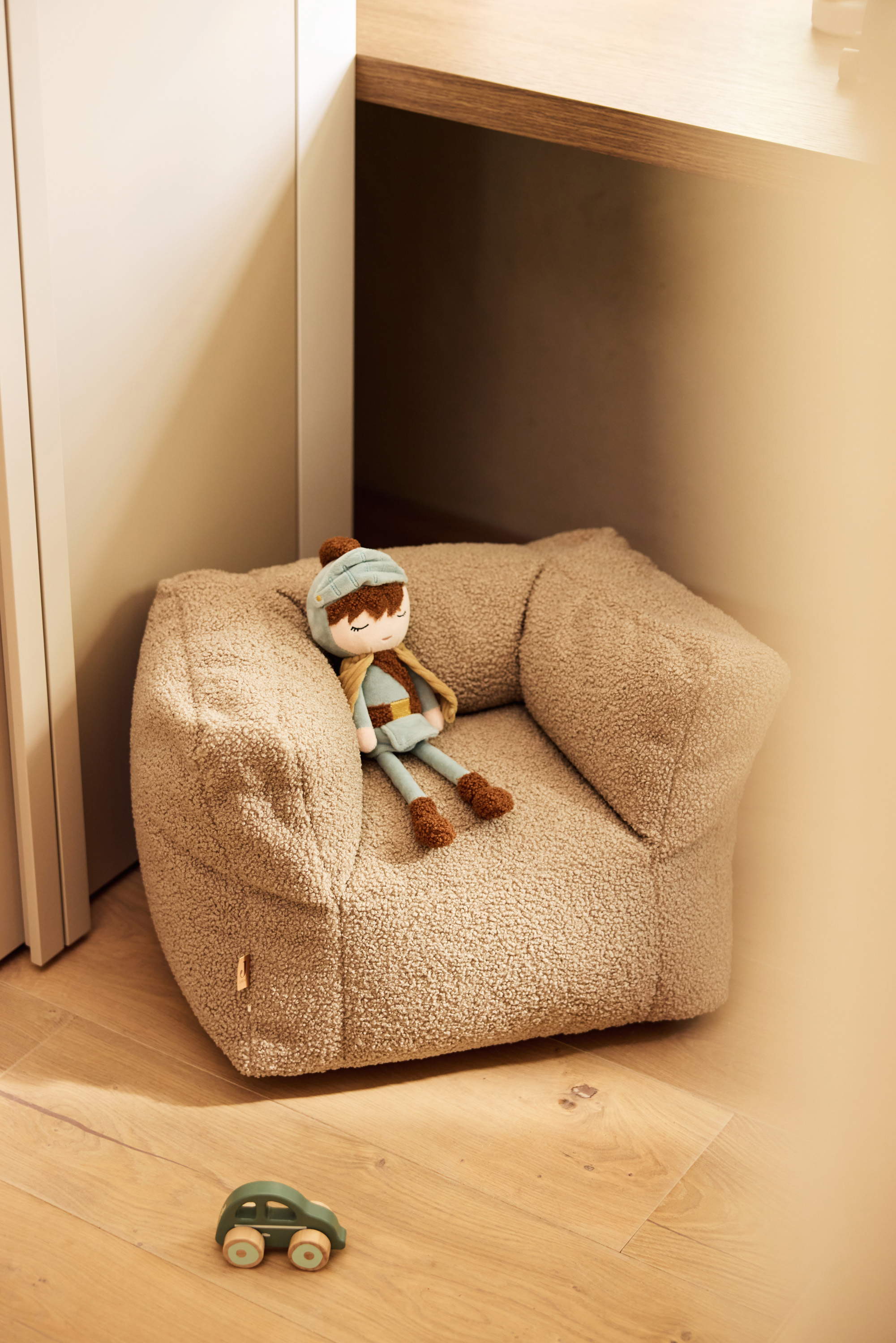 Jollein Beanbag Teddy Warm Sand - 4