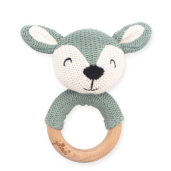 Jollein bitring/skallra Deer Ash Green