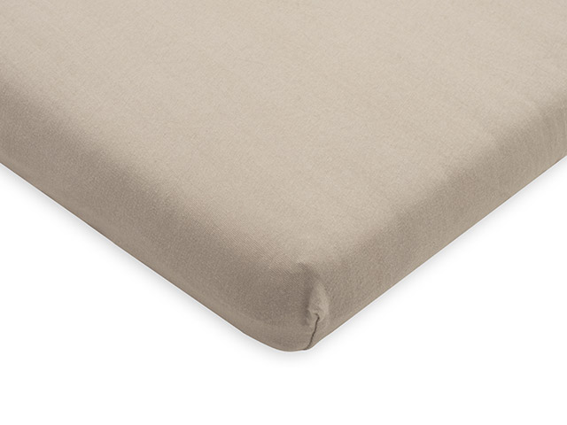 Dra-på lakan i bomullsjersey 40x80/90cm nougat - 2