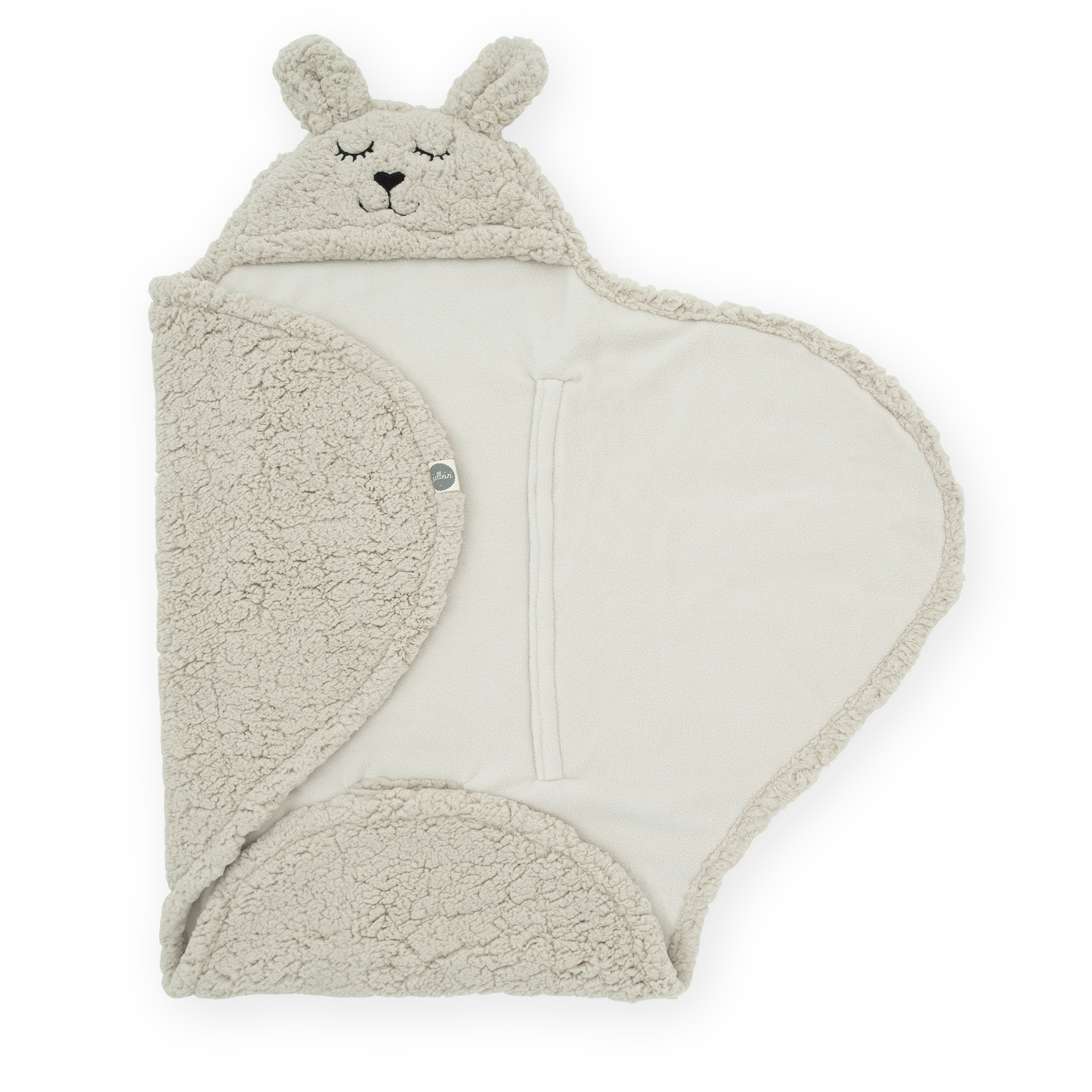 Jollein Omlottåkpåse babyskydd 3/5p Bunny nougat