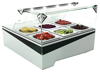 Display kyld för toppings