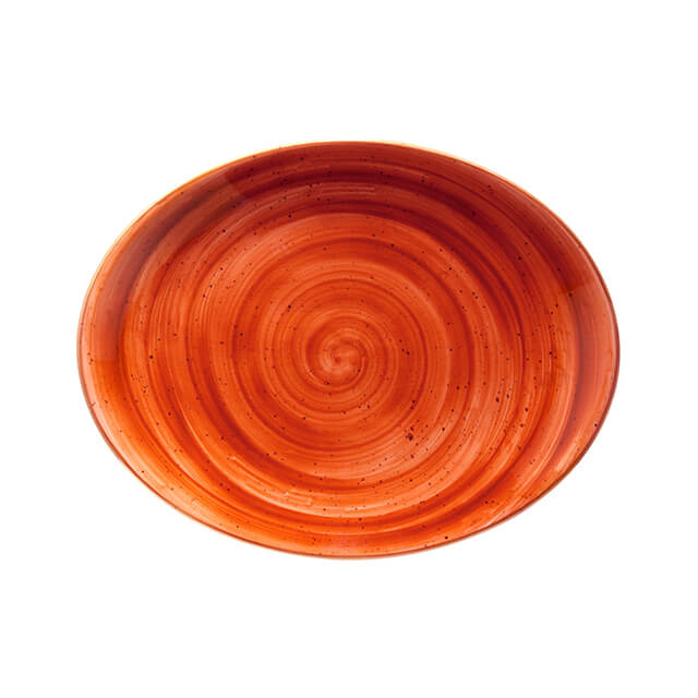 Tallrik oval 31x24cm