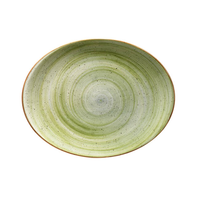 Tallrik oval 31x24cm
