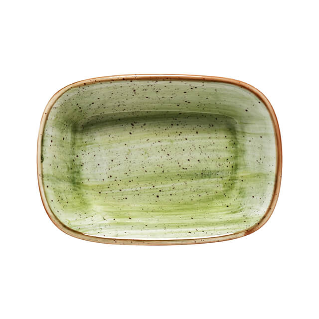 Tallrik rektangulär 12x8,5cm