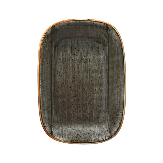 Tallrik rektangulär 12x8,5cm