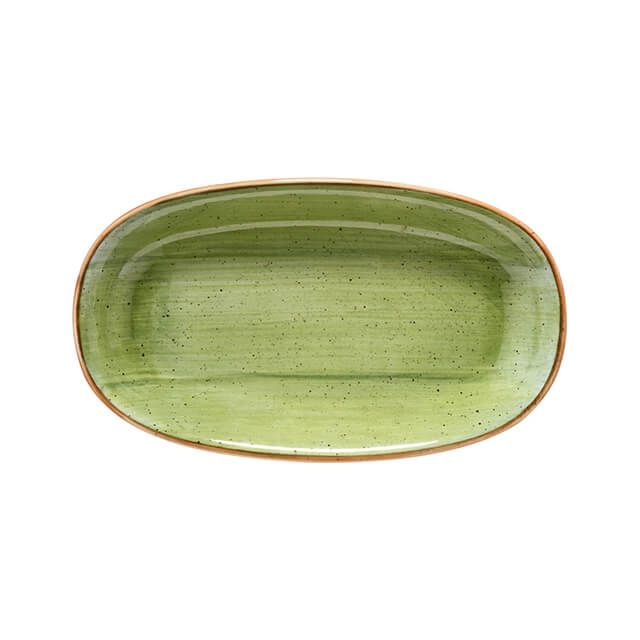 Tallrik oval 19x11cm 