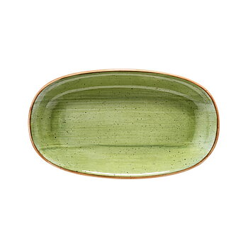Tallrik oval 19x11cm 
