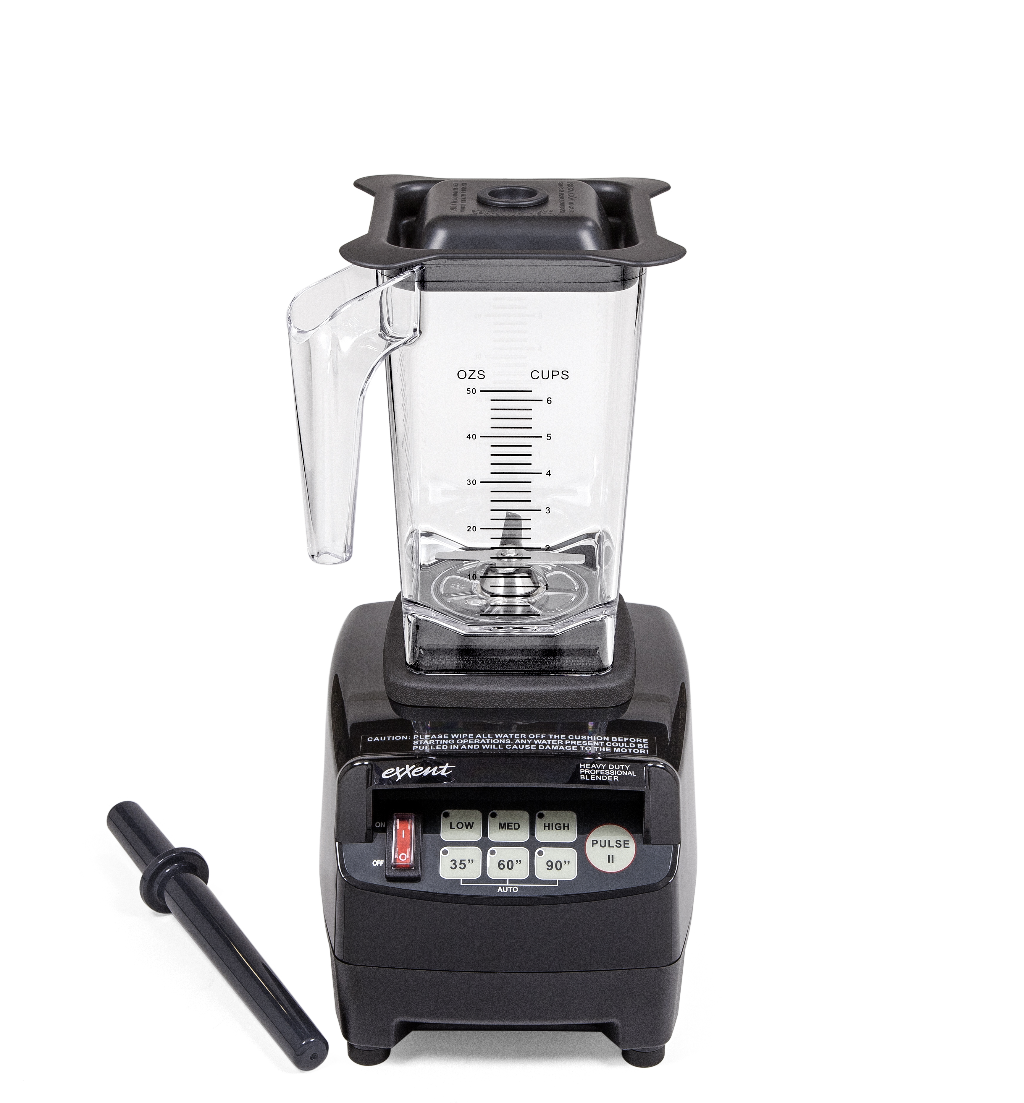 Blender med huv för ljudreduktion