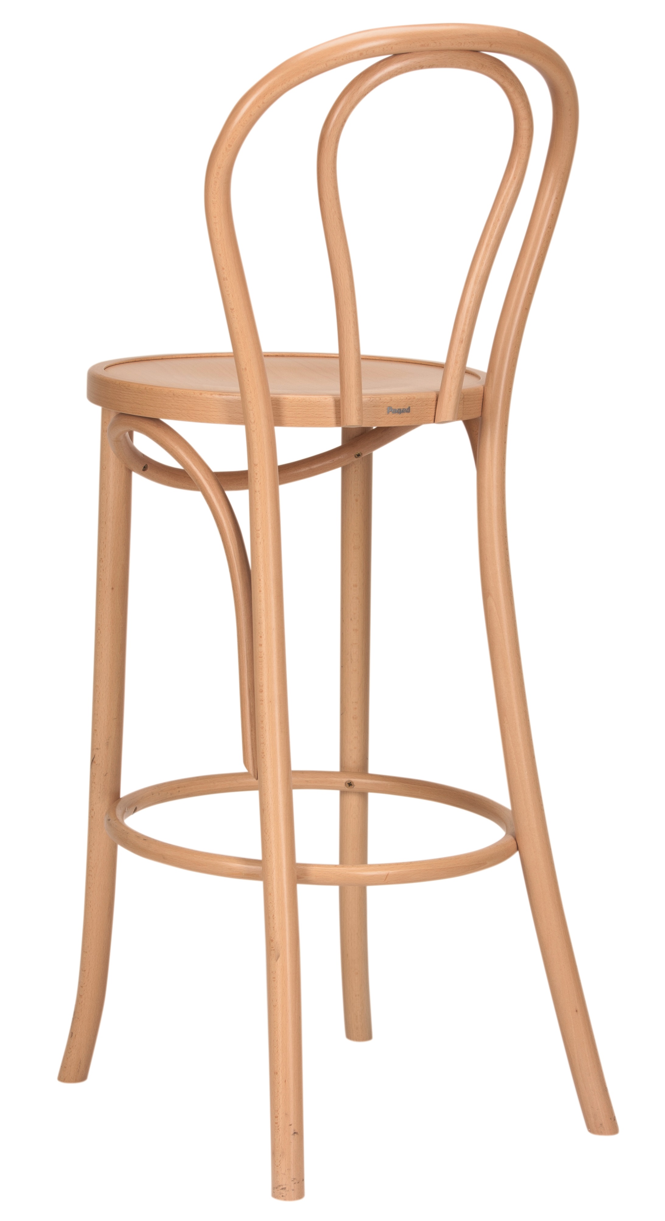Barstol med träsits PL-1840H-78 - 2